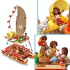 LEGO | Disney 43270 Le Bateau d'Aventure de Vaiana - Jeu de Constructi