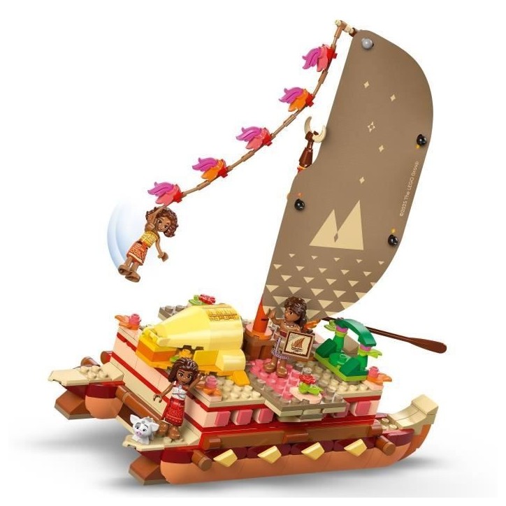 LEGO | Disney 43270 Le Bateau d'Aventure de Vaiana - Jeu de Construction pour enfant 6 ans LEGO | Disney 43270 Le Bateau d'Aventure de Vaiana - Jeu de Construction pour enfant 6 ans