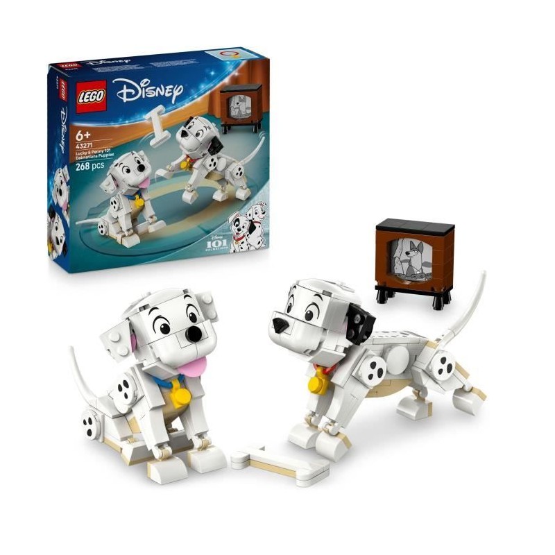 LEGO | Disney 43271 Lucky et Penny, les Chiots des 101 Dalmatiens - Je LEGO | Disney 43271 Lucky et Penny, les Chiots des 101 Dalmatiens - Je