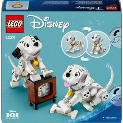 LEGO | Disney 43271 Lucky et Penny, les Chiots des 101 Dalmatiens - Je