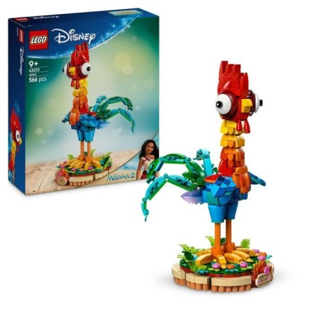 LEGO | Disney Vaiana 2 43272 Heihei - Jouet pour enfant des 9 ans avec