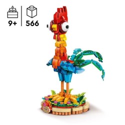 LEGO | Disney Vaiana 2 43272 Heihei - Jouet pour enfant des 9 ans avec