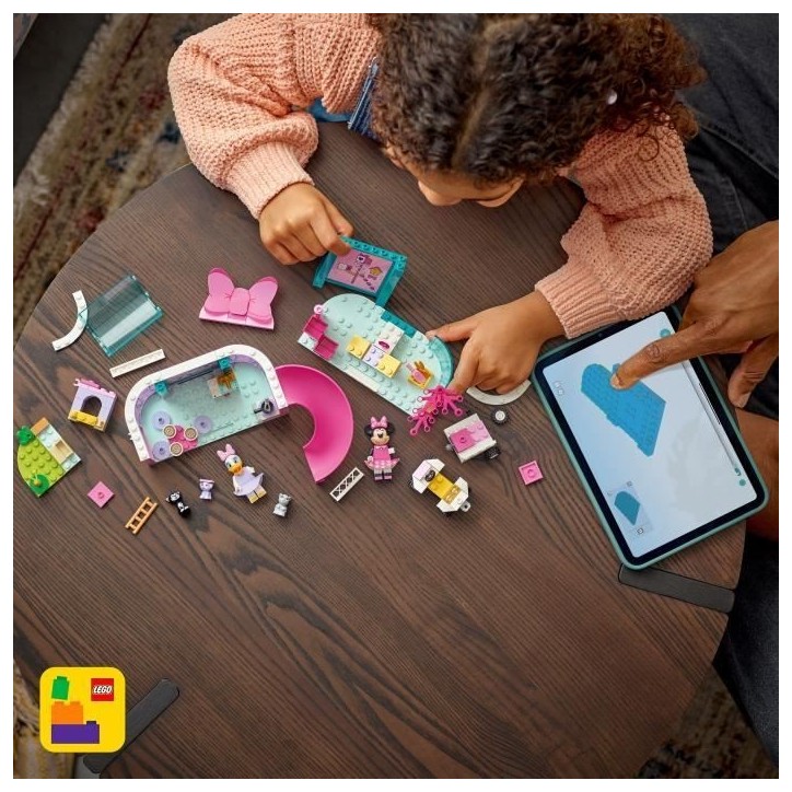 LEGO | Disney 43274 L'Hôtel pour Animaux de Minnie - Jeu de Construction 4 ans - Cadeau