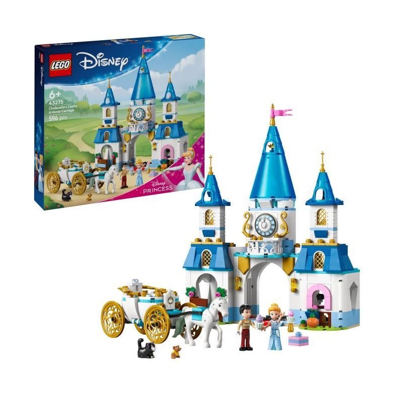 LEGO | Disney Princess 43275 Le château de Cendrillon et la caleche - LEGO | Disney Princess 43275 Le château de Cendrillon et la caleche -