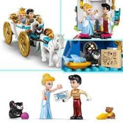 LEGO | Disney Princess 43275 Le château de Cendrillon et la caleche -