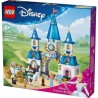 LEGO | Disney Princess 43275 Le château de Cendrillon et la caleche -