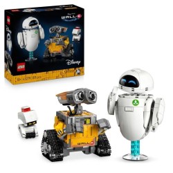 LEGO | Disney et Pixar 43279 WALL-E et EVE - Set de Construction DIY p