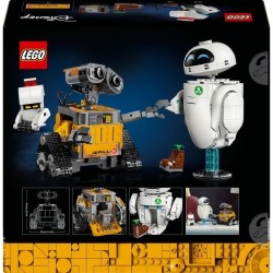 LEGO | Disney et Pixar 43279 WALL-E et EVE - Set de Construction DIY p