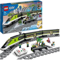 LEGO City Le Train de Voyageurs Express - Jouet de Train Télécommand