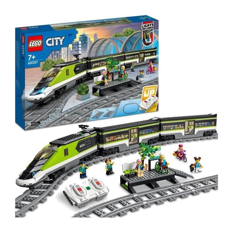 LEGO City Le Train de Voyageurs Express - Jouet de Train Télécommand LEGO City Le Train de Voyageurs Express - Jouet de Train Télécommand