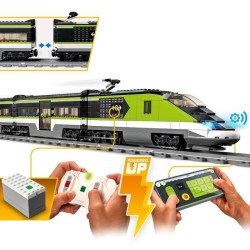 LEGO City Le Train de Voyageurs Express - Jouet de Train Télécommand