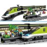 LEGO City Le Train de Voyageurs Express - Jouet de Train Télécommand