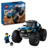 LEGO 60402 City Le Monster Truck Bleu, Jouet Camion Tout-Terrain et Mi