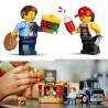LEGO 60404 City Le Food-truck de Burgers, Jouet de Camionnette, Jeu Im