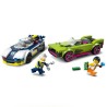 LEGO 60415 City La Course-Poursuite entre la Voiture de Police et la S
