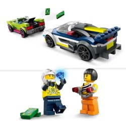 LEGO 60415 City La Course-Poursuite entre la Voiture de Police et la S
