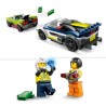 LEGO 60415 City La Course-Poursuite entre la Voiture de Police et la S