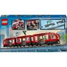 LEGO City 60423 Le tramway et la station du centre-ville, véhicule po