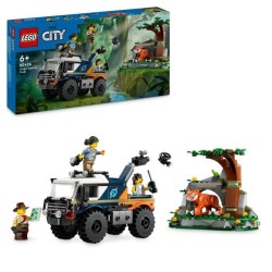 LEGO City 60426 Le camion tout-terrain de l'explorateur de la jungle,