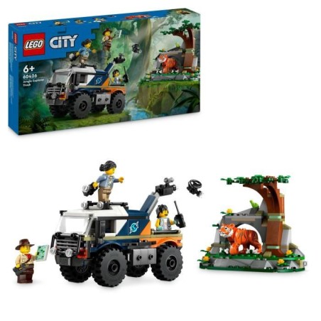 LEGO City 60426 Le camion tout-terrain de l'explorateur de la jungle,