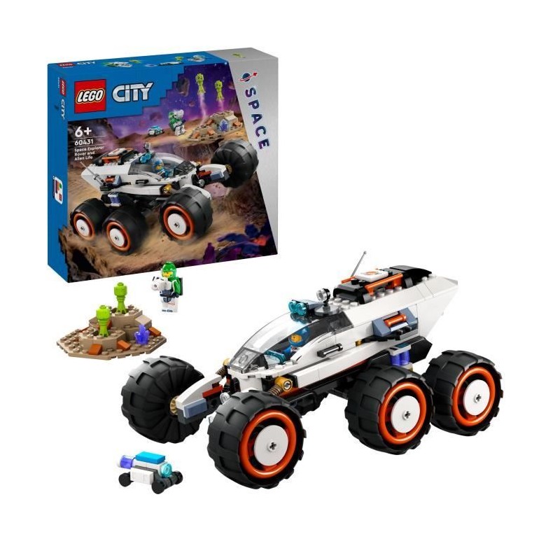 LEGO 60431 City Le Rover d'Exploration Spatiale et la Vie Extraterrest LEGO 60431 City Le Rover d'Exploration Spatiale et la Vie Extraterrest