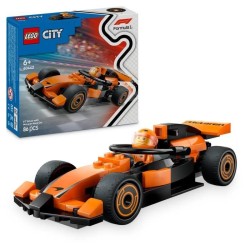 LEGO City 60442 Voiture de course McLaren avec pilote de F1 - Jouet po