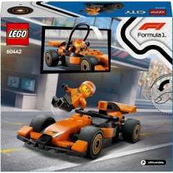 LEGO City 60442 Voiture de course McLaren avec pilote de F1 - Jouet po