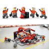 LEGO City 60443 Arret au stand de F1 avec voiture Ferrari - Jouet pour