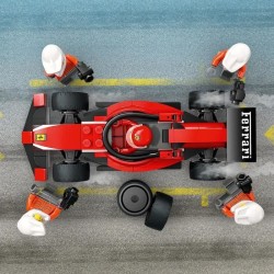 LEGO City 60443 Arret au stand de F1 avec voiture Ferrari - Jouet pour