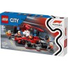 LEGO City 60443 Arret au stand de F1 avec voiture Ferrari - Jouet pour