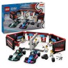 LEGO City 60444 Garage de F1 et voitures Mercedes-AMG et Alpine Jeu po