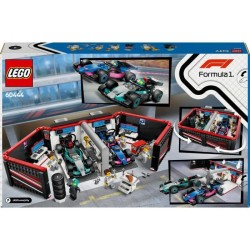 LEGO City 60444 Garage de F1 et voitures Mercedes-AMG et Alpine Jeu po