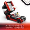 LEGO City 60445 Camion de F1 avec voitures de F1 RB20 et AMR24 - Jeu p