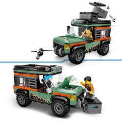LEGO City 60447 Le camion 4x4 tout-terrain - Jeu de construction pour