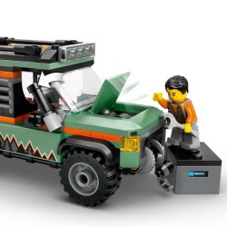 LEGO City 60447 Le camion 4x4 tout-terrain - Jeu de construction pour