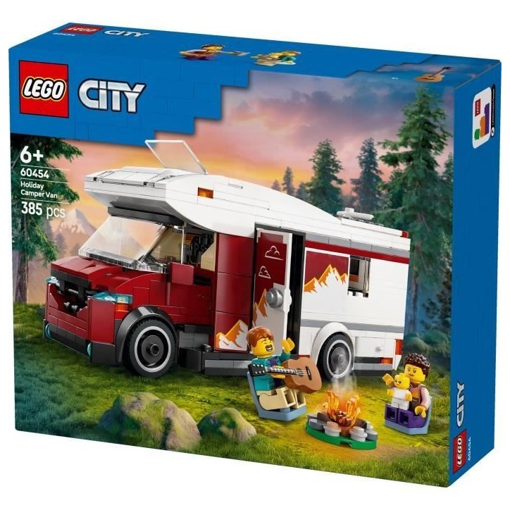 LEGO City 60454 Le camping-car d'aventures - Jeu de construction pour garçon des 6 ans LEGO City 60454 Le camping-car d'aventures - Jeu de construction pour garçon des 6 ans