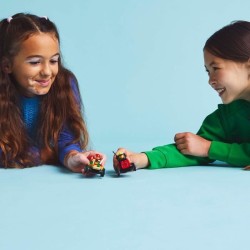 LEGO City 60458 Pack de bolides de course : camion de pizza contre cam