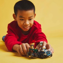 LEGO City 60459 Pack de bolides de course : avion contre lit d'hôpita