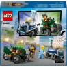 LEGO City 60459 Pack de bolides de course : avion contre lit d'hôpita