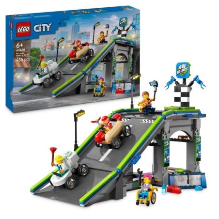 LEGO City 60460 Zéro limite : rampe pour bolides de course - Jeu de c