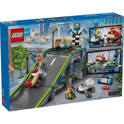 LEGO City 60460 Zéro limite : rampe pour bolides de course - Jeu de c