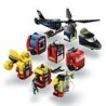 LEGO City 60462 Hélicoptere, camion de pompiers et sous marin modulab
