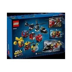 LEGO City 60462 Hélicoptere, camion de pompiers et sous marin modulab
