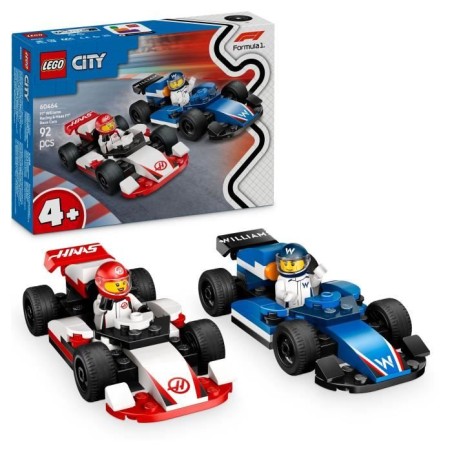 LEGO City 60464 Voitures de course de F1 Williams Racing et Haas F1 -