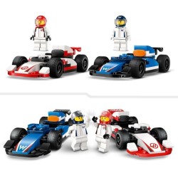 LEGO City 60464 Voitures de course de F1 Williams Racing et Haas F1 -