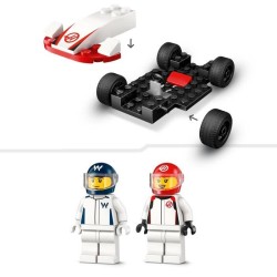 LEGO City 60464 Voitures de course de F1 Williams Racing et Haas F1 -