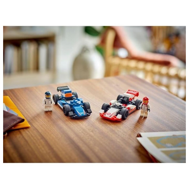 LEGO City 60464 Voitures de course de F1 Williams Racing et Haas F1 - Jouet des 4 ans