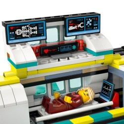 LEGO City 60465 L'Ambulance de Secours Aérienne - Jeu de Construction