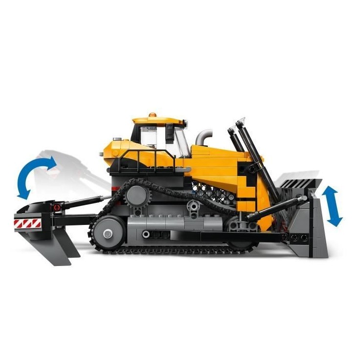 LEGO City 60466 Le Bulldozer Jaune - Jeu de construction des 8 ans LEGO City 60466 Le Bulldozer Jaune - Jeu de construction des 8 ans