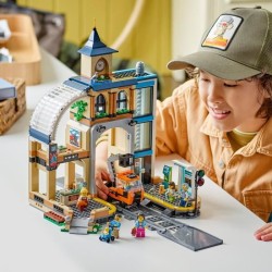 LEGO City 60469 La Gare Centrale - Jeu de Construction pour enfant des